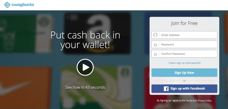 Have fun getting paid for taking surveys with Swagbucks.